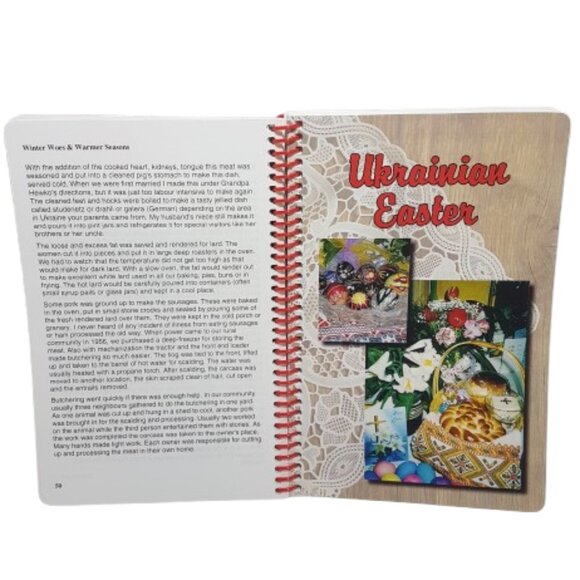 Secrets from the Ukrainian Baba's Kitchen by Naden Hewko Signed by the Author - Picture 5 of 14